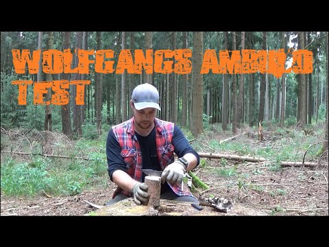 Wolfgangs Ambulo - Erster Test meines neuen Bushcraftmessers