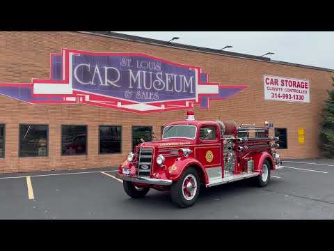 For Sale 1946 Mack Type 45 Triple Combination Pumper