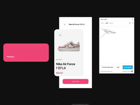 Instant design token change with a design system in Figma