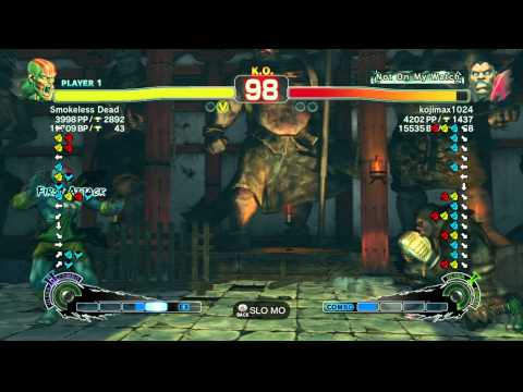 SSFIVAE~ Dhalsim (Smokeless Dead) vs.  Balrog (kojimax1024) HD
