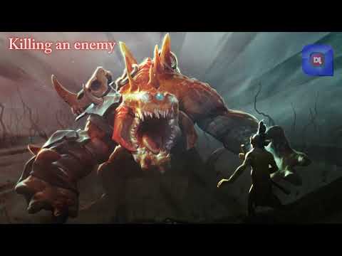 Dota 2 Primal Beast Killing an enemy Responses