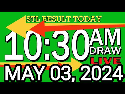LIVE 10:30AM STL VISAYAS RESULT MAY 03, 2024 #lapu-lapu #mandaue #bohol #cebucity #cebuprov