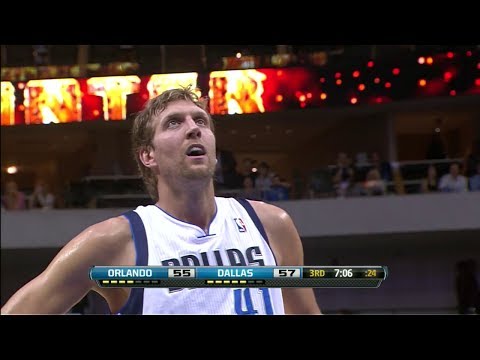 Dirk Nowitzki 24 Pts Highlights vs Orlando Magic (2013.10.14) (NBA PRESEASON)