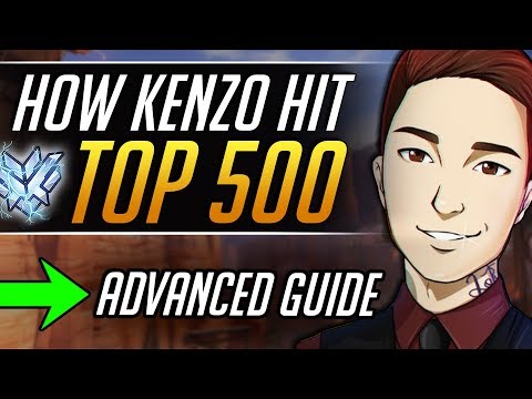 How Kenzo HARD CARRIES to TOP 500: Positioning and Aim Tips on Widow - Overwatch Guide (Grandmaster)
