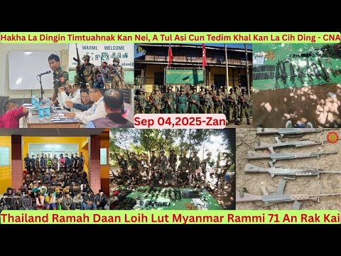 Sep 04 Zan: Hakha La Dingin Timtuahnak Kan Nei, A Tul Asi Cun Tedim Khal Kan La Cih Ding - CNA