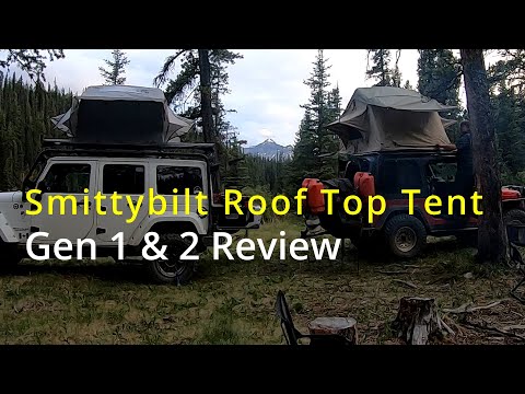 Smittybilt Gen 1 & Gen 2 Roof Top Tent Review, Repairs and Improvements