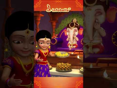 Ganesha Telugu Kids Song | Telugu Rhymes & Cartoons | Infobells #telugurhymes #ganeshasongs Teluguvoice
