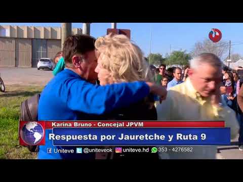 Bruno salió a responder por Ruta 9 y Jauretche
