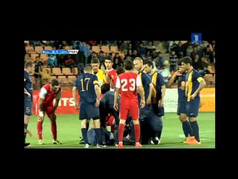 Artak Grigoryan's (FC Mika) red card vs Pyunik