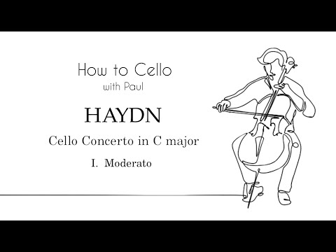 How to play Haydn Cello Concerto in C major, 1st mvt pg. 1| Cello Lesson [Live] eng/esp