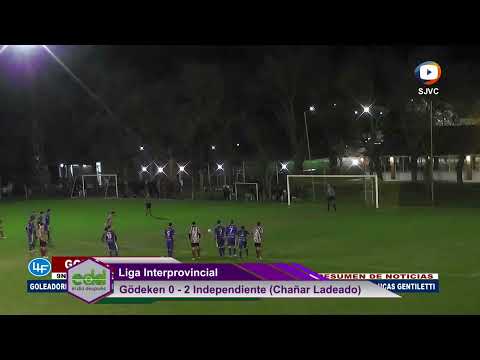 DEPORTIVO GODEKEN 0 VS 2 INDEPENDIENTE DE CHAÑAR LADEADO | Liga Interprovincial - Fecha 9