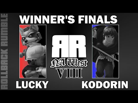 Lucky (Fox) vs KoDoRiN (Marth) | Winner's Finals | Rollback Rumble: NA West VIII