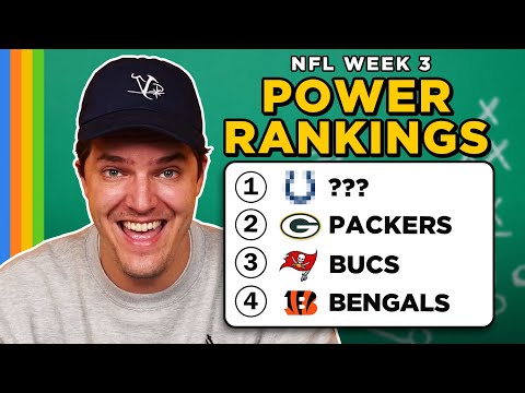 Our Week 3 NFL Power Rankings