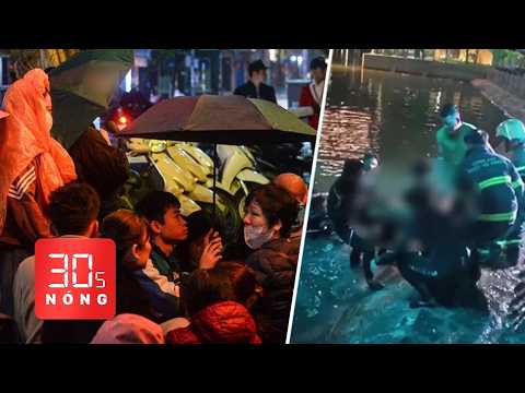 30-second breaking news: People queue to buy gold before the God of Wealth Day; 2 people drown in...