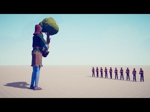 TREE GIANT vs 10x EVERY UNIT - Totally Accurate Battle Simulator
