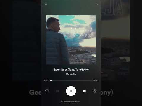 Djezja Geen Rust (feat. TonyTony)