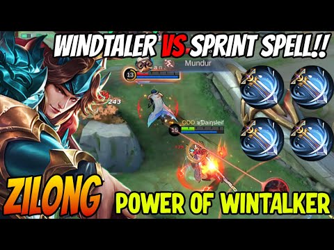 TROLL BUILD BUT EZ WIN? ZILONG BUILD FULL WINDTALKER!! - Zilong Best Build 2023 ~ MLBB