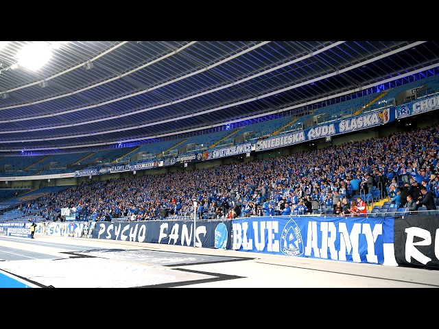 Atmosfera podczas meczu Ruch Chorzów 2-1 Stal Mielec (14.03.2026) - video