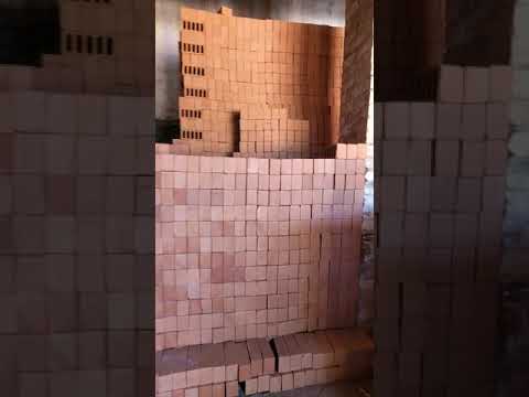 Perforated red facing brick (225x100x75mm)