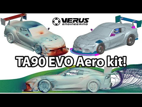 ALL the Downforce!! Time Attack Supra A90 CFD Update by Verus Engineering - Project TA90 #38