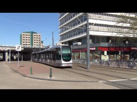 RET-tram 2136 bij Schiedam Centrum (20160505)