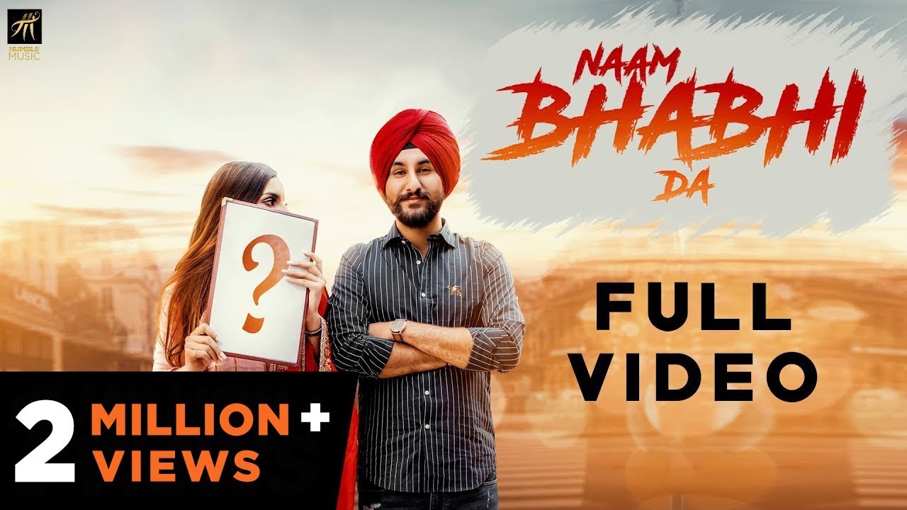 Naam Bhabhi Da Lyrics  | Naam Bhabhi Da | Amantej Hundal | Preet Hundal