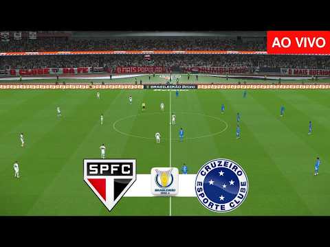 SÃO PAULO X CRUZEIRO  AO VIVO E COM IMAGENS | BRASILEIRÃO 2026 | ASSISTA AGORA