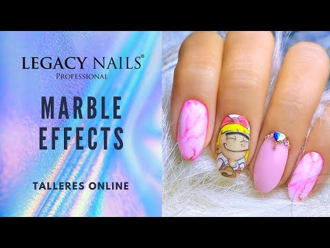 MARBLE EFFECTS  │ TALLER DE UÑAS │ LEGACY NAILS