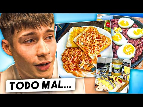 REACCIONANDO A LAS DIETAS DE MIS SEGUIDORES #1