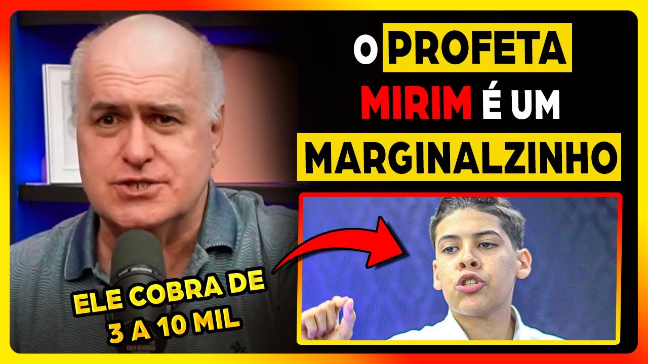 RUBÃO manda a REAL sobre o PROFETA MIRIM | Fala Glauber Podcast #3