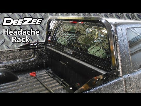 Project Frankenstein DEE ZEE Aluminum Headache Rack Install Silverado