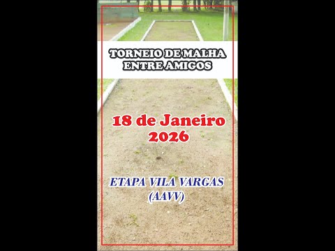 #1492 🏆 TORNEIO DE MALHA ENTRE AMIGOS - ETAPA AAVV - VILA VARGAS 🏆
