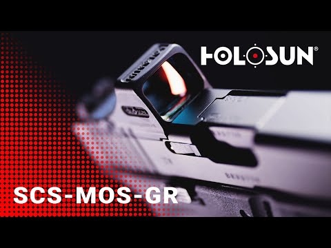 Oficiální představení kolimátoru SCS-MOS GR PROMO od firmy Holosun