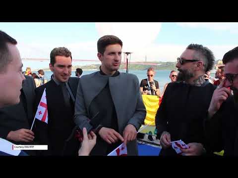 Ethno-Jazz Band Iriao (Georgia) @ Eurovision 2018 Red / Blue Carpet Opening Ceremony