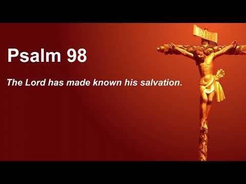 DAILY PSALM IN ENGLISH I Monday I 28th Week I Psalm 98: 1bcde, 2-3ab, 3cd-4