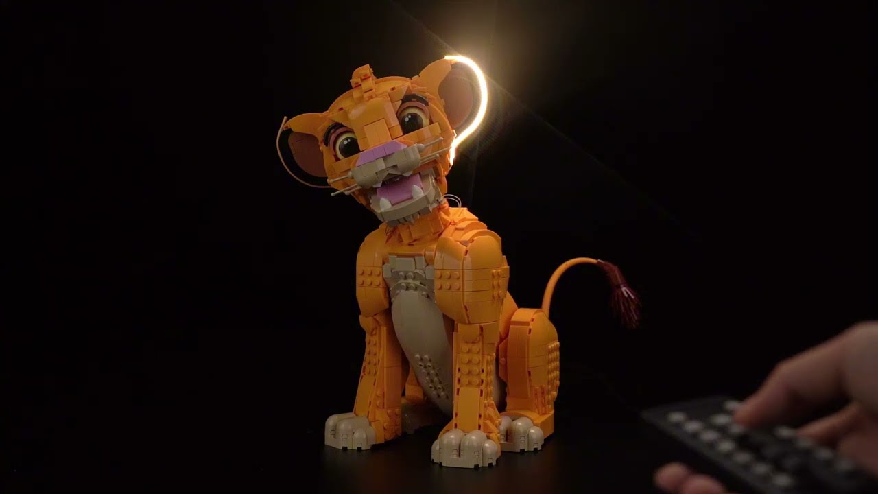 BrickBling LED-Licht-Set für LEGO® Simba (43247)
