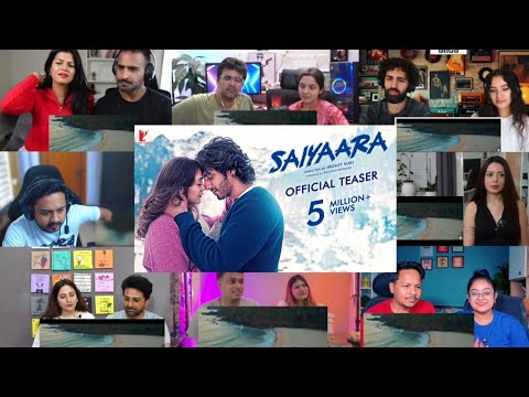 Saiyaara Title Song Reaction Mashup🔥 | Ahaan Pandey | Aneet Padda | YRF Films | Filmy World | 