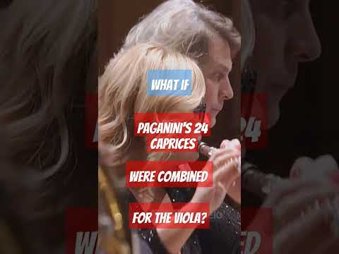 what if Paganini wrote for viola?