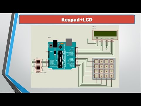 مشروع 34: لوحة مفاتيح Keypad 4×4