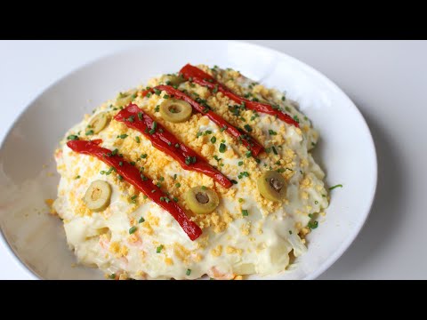 ✅ Cómo hacer ENSALADILLA RUSA Perfecta