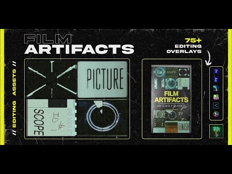 Real Film Artifacts FX, Overlays, Transitions For Video Editors!