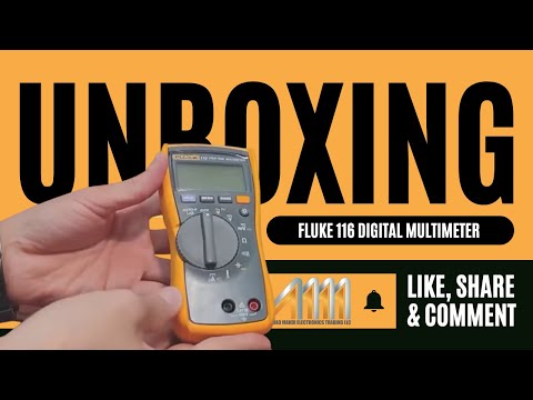 Unboxing and Review of the Fluke 116 Multimeter | The Ultimate Tool for Electrical Testing!