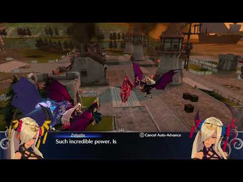 Fire Emblem Engage - Zelestia vs Zephia battle dialogue