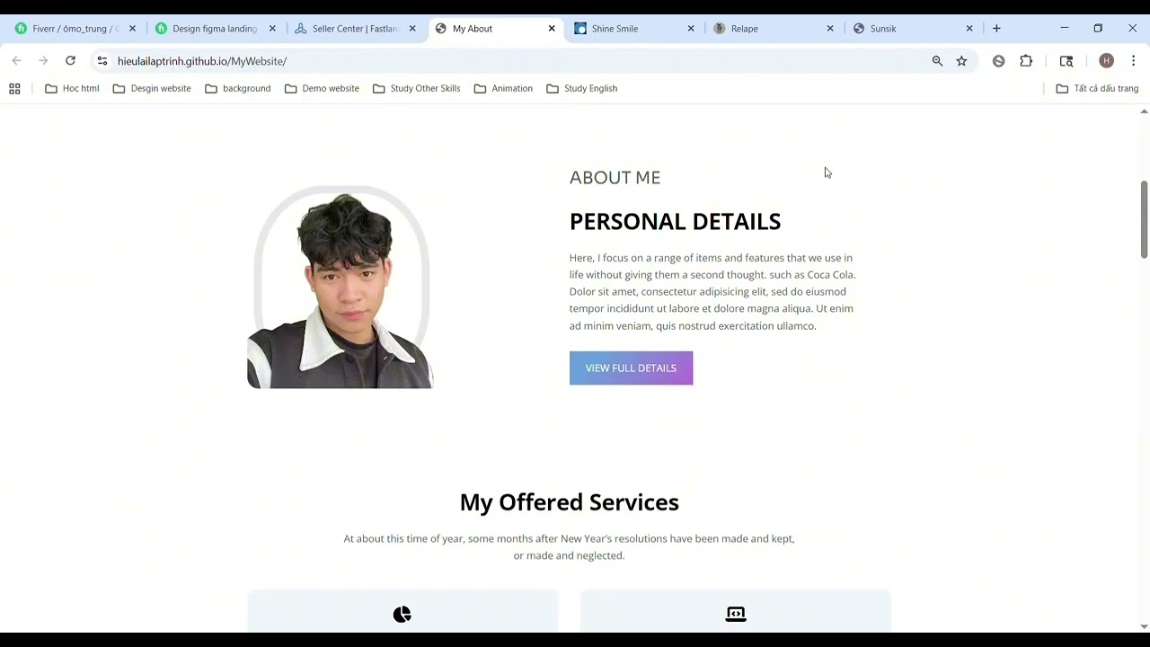Lập trình web (Web Development) - Tạo website landing page, chuẩn responsive - Hỗ trợ sửa lỗi miễn phí - 2
