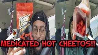 INFUSED FLAMIN HOT CHEETOS REVIEW🔥🍃 (600MG)