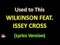 Wilkinson feat. Issey Cross - Used to This (Lyrics version)