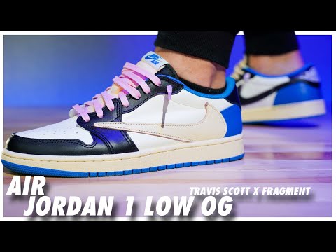 Air Jordan 1 Low Travis Scott X Fragment