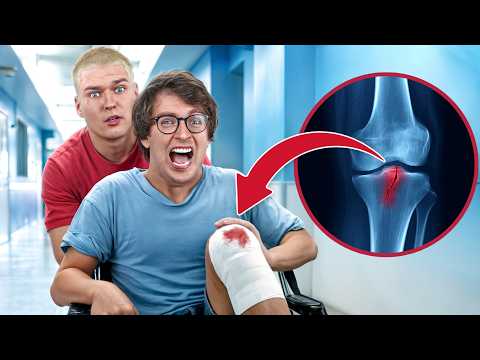 Justek miał wypadek...