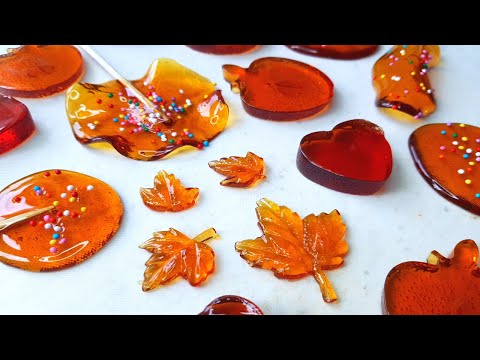 Lollipop at home // How to make sugar candy recipe