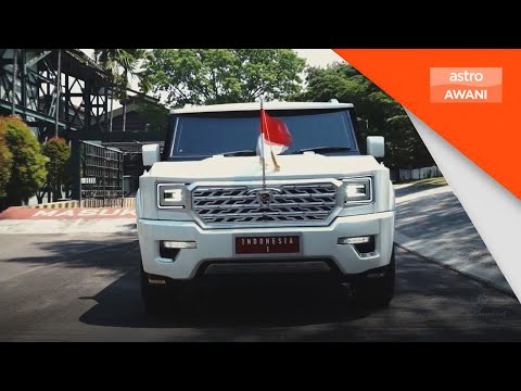 Prabowo pilih SUV buatan tempatan sebagai kenderaan rasmi